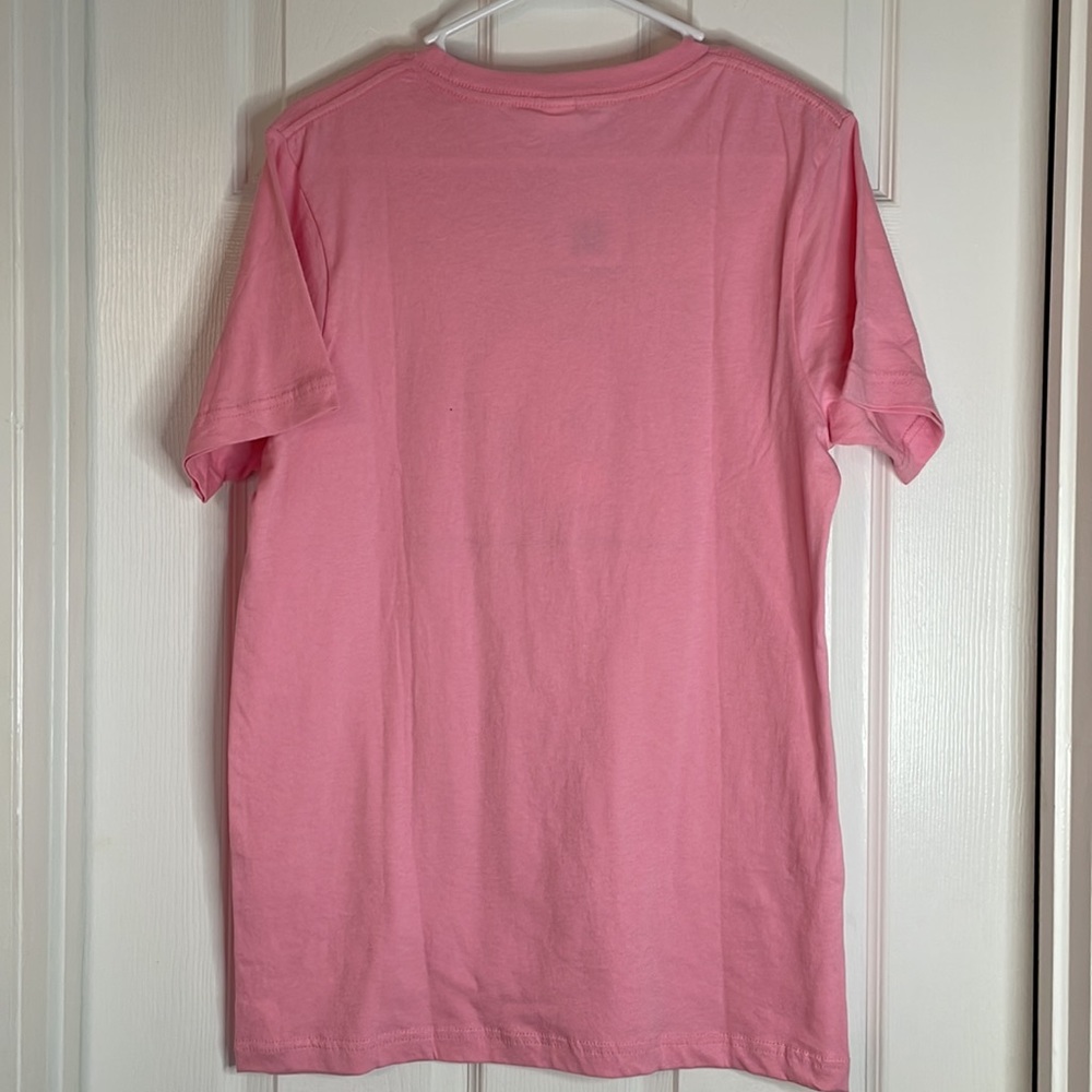 Snoopy Love is Snuggles & Cuddles Pink T Shirt Medium - Picture 4 of 6
